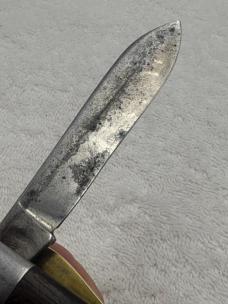 Camillus Vintage 2 Blade Electrician Liner Lock Knife Made In USA (#81)
