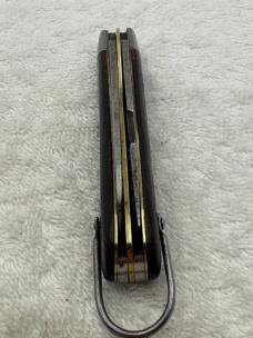 Camillus Vintage 2 Blade Electrician Liner Lock Knife Made In USA (#81)