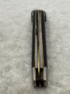 Camillus Vintage 2 Blade Electrician Liner Lock Knife Made In USA (#81)