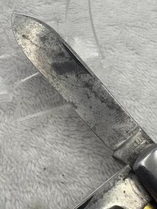 Camillus Vintage 2 Blade Electrician Liner Lock Knife Made In USA (#81)