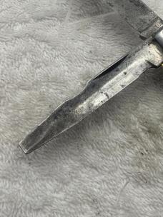 Camillus Vintage 2 Blade Electrician Liner Lock Knife Made In USA (#81)