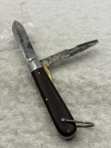 Camillus Vintage 2 Blade Electrician Liner Lock Knife Made In USA (#81)