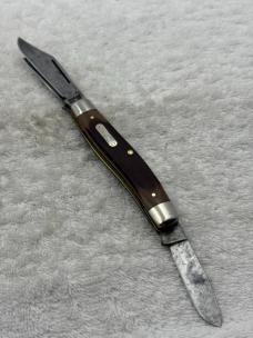 Schrade Old Timer 8OT 3 Blade Stockman Made In USA (#82)