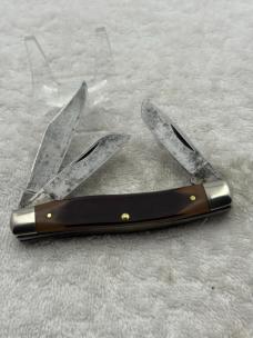 Schrade Old Timer 8OT 3 Blade Stockman Made In USA (#82)