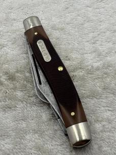 Schrade Old Timer 8OT 3 Blade Stockman Made In USA (#82)