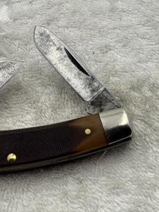 Schrade Old Timer 8OT 3 Blade Stockman Made In USA (#82)