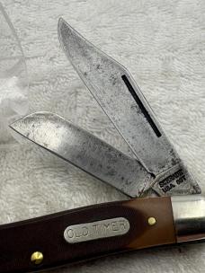 Schrade Old Timer 8OT 3 Blade Stockman Made In USA (#82)
