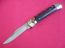 Vintage Folding Hunter Leverlock Switchblade Knife - New Old Stock!