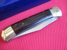 Vintage Folding Hunter Leverlock Switchblade Knife - New Old Stock!