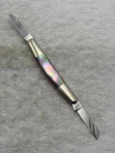 IXL Wostenholm 2 Blade 1/2 Congress Pearl Handles Made In Japan (#87)