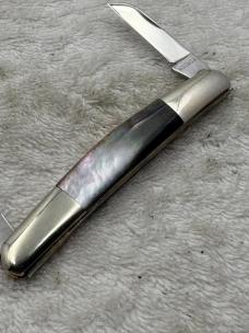 IXL Wostenholm 2 Blade 1/2 Congress Pearl Handles Made In Japan (#87)