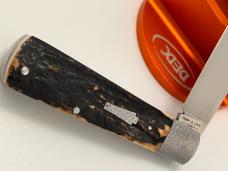 SACRED BEAR "TORY UTT" CUSTOM STAG BOY'S BARLOW CPM 154 KNIFE