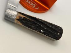 SACRED BEAR "TORY UTT" CUSTOM STAG BOY'S BARLOW CPM 154 KNIFE