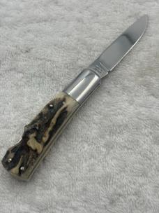 AG Russell 1 Blade Lock Back Folder Pocket Knife Made In Japan (#86)
