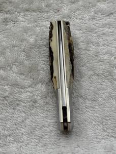 AG Russell 1 Blade Lock Back Folder Pocket Knife Made In Japan (#86)