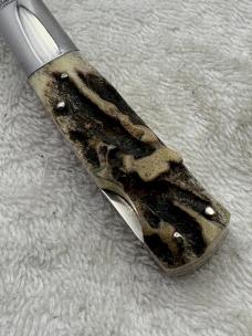 AG Russell 1 Blade Lock Back Folder Pocket Knife Made In Japan (#86)