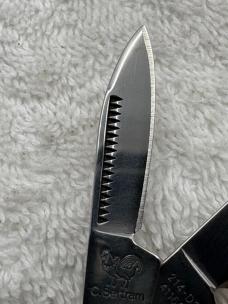 Hen & Rooster C Bertram Stag Handle 4 Blade Congress  214-DS Pocket Knife (#85)