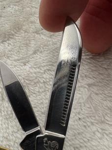Hen & Rooster C Bertram Stag Handle 4 Blade Congress  214-DS Pocket Knife (#85)