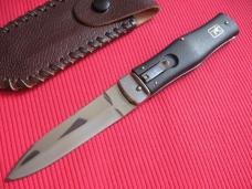 Early MIKOV Dagger Blade Switchblade Knife with Sheath