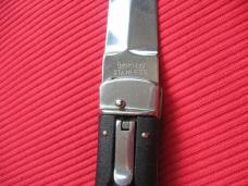 Early MIKOV Dagger Blade Switchblade Knife with Sheath