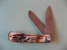 GREAT EASTERN NORTHFIELD 23 JUMBO TRAPPER BURNT STAG #8