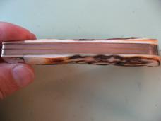 GREAT EASTERN NORTHFIELD 23 JUMBO TRAPPER BURNT STAG #8
