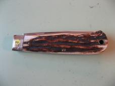 GREAT EASTERN NORTHFIELD 235111LT JUMBO TRAPPER BURNT STAG #16 OF 35