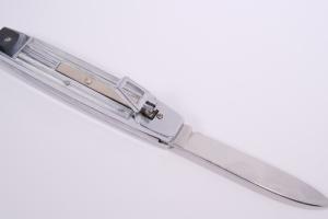 Vintage Made In Germany Bonsa Leverlock Switchblade All Metal Semi Functional