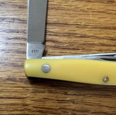  VINTAGE '74-'81 SCHRADE NY USA 835Y POCKET KNIFE & TUBE / BOX - NOS