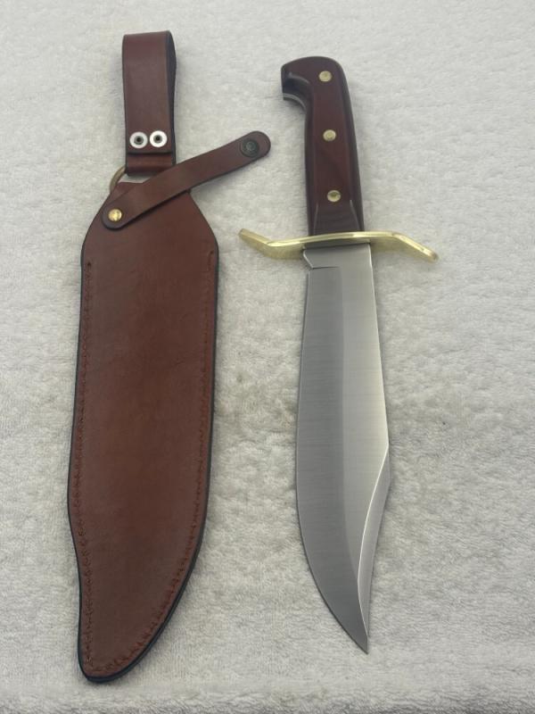 Western W49 Vintage Bowie Sheath Knife Made In USA Excellent Condition Western W49 Vintage Bowie Sheath Knife Made In USA Excellent Condition