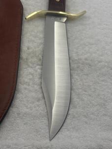 Western W49 Vintage Bowie Sheath Knife Made In USA Excellent Condition