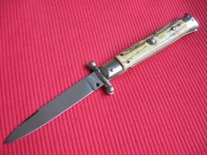 Vintage 1960's Italian "INOX PATENT" Swing Guard STILETTO Switchblade