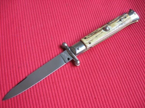 Vintage 1960's Italian "INOX PATENT" Swing Guard STILETTO Switchblade