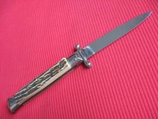 Vintage 1960's Italian "INOX PATENT" Swing Guard STILETTO Switchblade