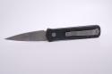 Pro-Tech Godson Automatic Knife Black Aluminum (3.2" Bead Blast) 720