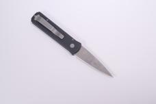 Pro-Tech Godson Automatic Knife Black Aluminum (3.2" Bead Blast) 720
