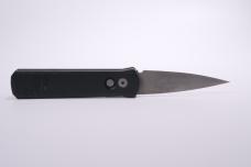 Pro-Tech Godson Automatic Knife Black Aluminum (3.2" Bead Blast) 720