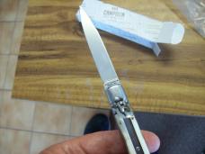 A.G.A. Campolin 8" Lever Maniago, Italy GO-55020-HB Gen. Honey Horn UNUSED W/Box