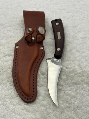 Schrade Old Timer 152 Fixed Blade Sheath Knife Made In USA