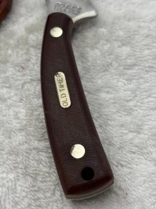 Schrade Old Timer 152 Fixed Blade Sheath Knife Made In USA