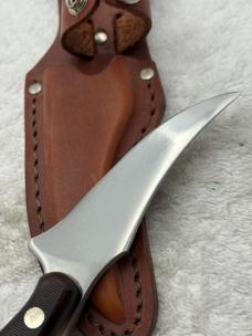 Schrade Old Timer 152 Fixed Blade Sheath Knife Made In USA