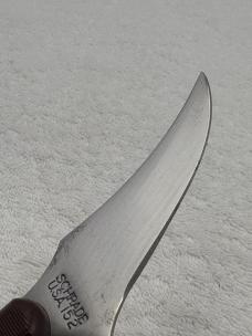 Schrade Old Timer 152 Fixed Blade Sheath Knife Made In USA