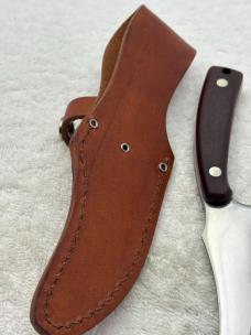 Schrade Old Timer 152 Fixed Blade Sheath Knife Made In USA