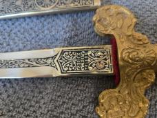 Viintage Toledo fixed blade  Dagger in beautiful 