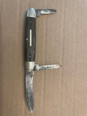 Holley Three Blade Jack Knife est 1880-1900 Production