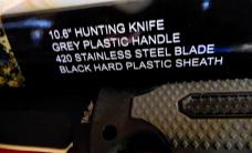 TAC COMMANDER 10.6" SHEATH KNIFE NEW IN BOX FROM A FEW YEARS BACK GREAT EDGE WORTH THE PRICE