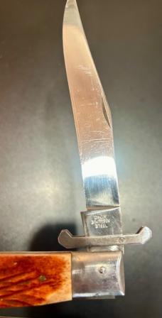Vintage OMOR 11” Manual Swing-Guard Stiletto