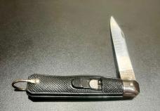 Vintage German-Style Slide-Lock Lever Knife