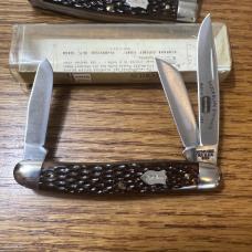 2 VINTAGE '74-'79 SCHRADE NY USA 233 & 855 POCKET KNIVES & VIEW TUBE BOXS - MAKE OFFER