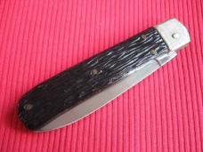 Vintage IHER-INOX-SPAIN Leverlock Switchblade Knife 